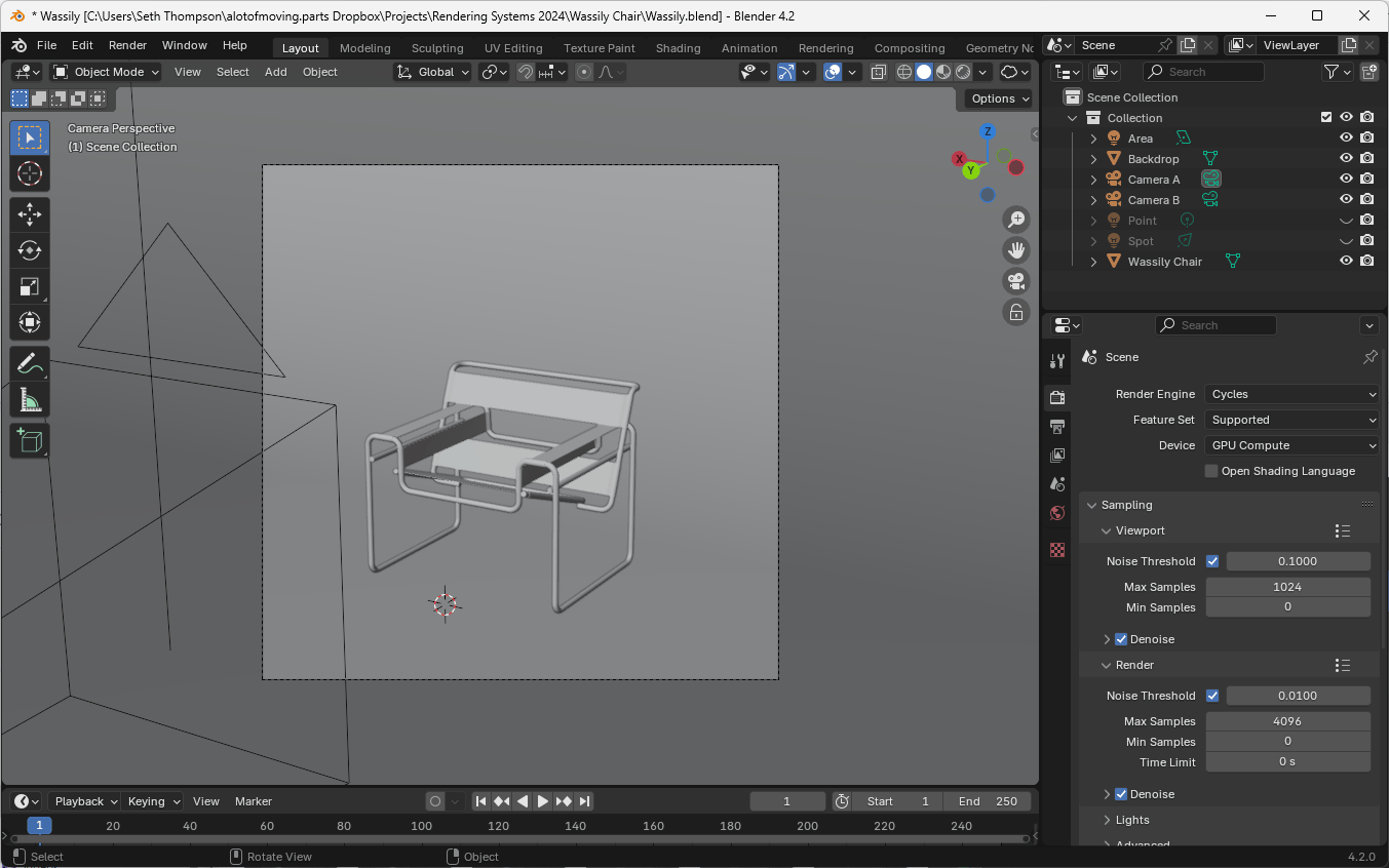 Viewport setup