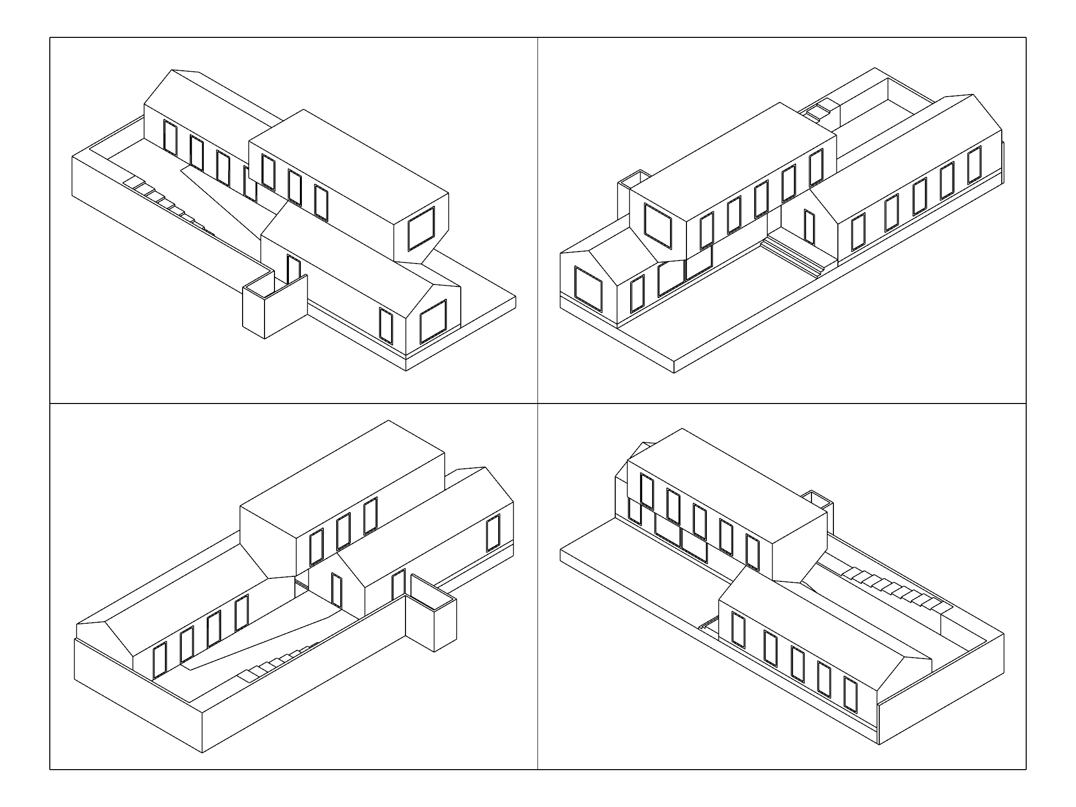 all isometric views