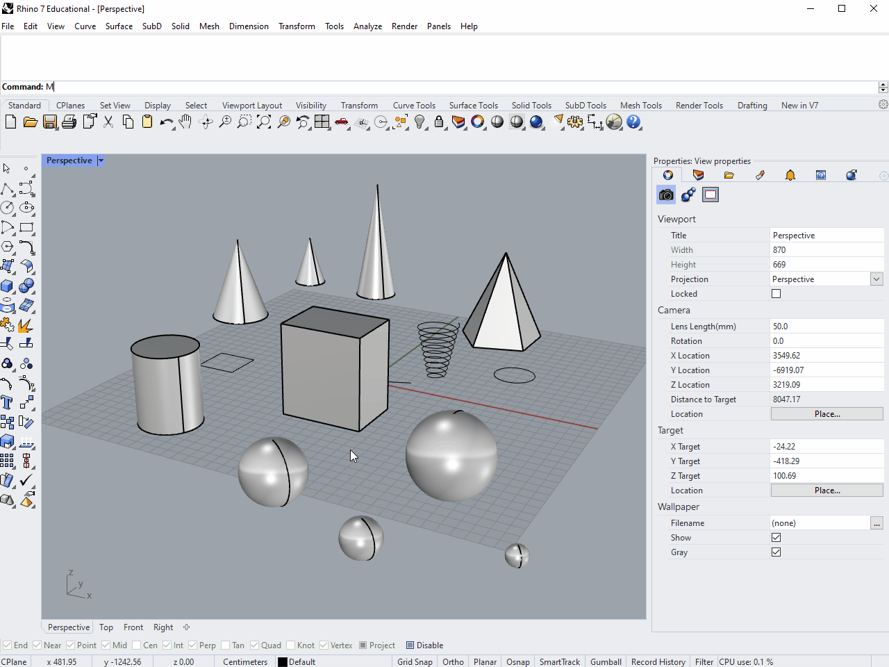 basic geometry edits