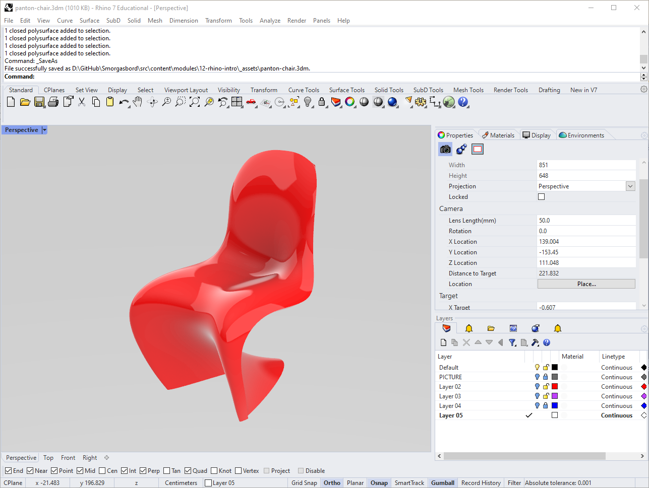 Panton chair complete