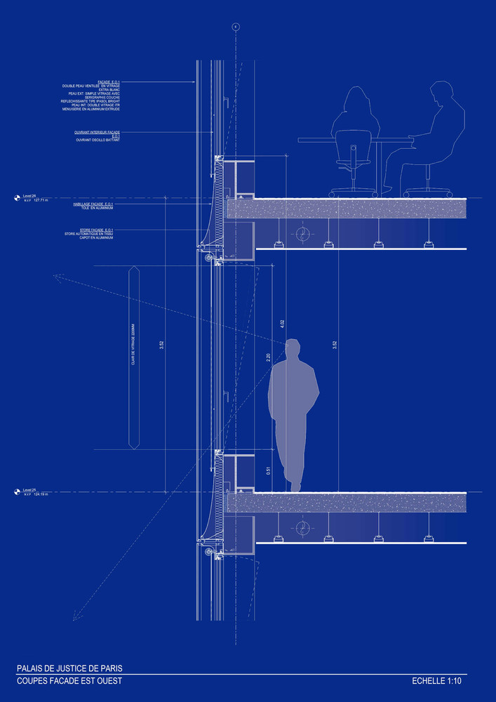 Renzo Piano Section Detail